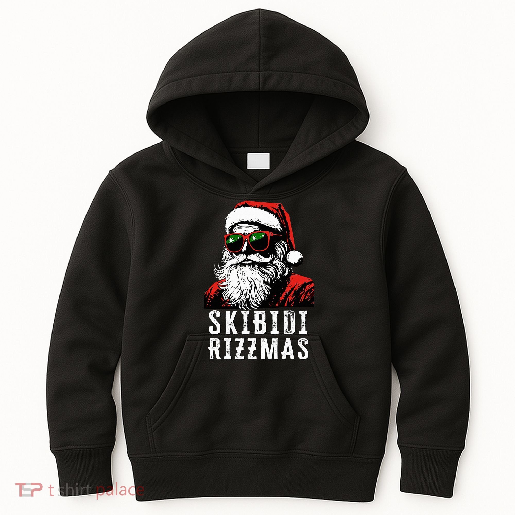S.K.I.B.I.D.I Christmas Rizz Santa Claus Charisma Cool Kids Hoodie
