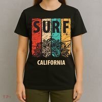 Surf California Retro Colors T-Shirt thumb 4