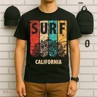 Surf California Retro Colors T-Shirt thumb 6