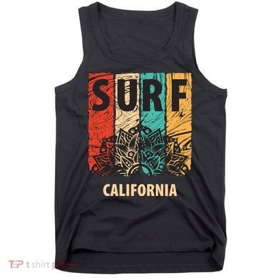 Surf California Retro Colors Tank Top
