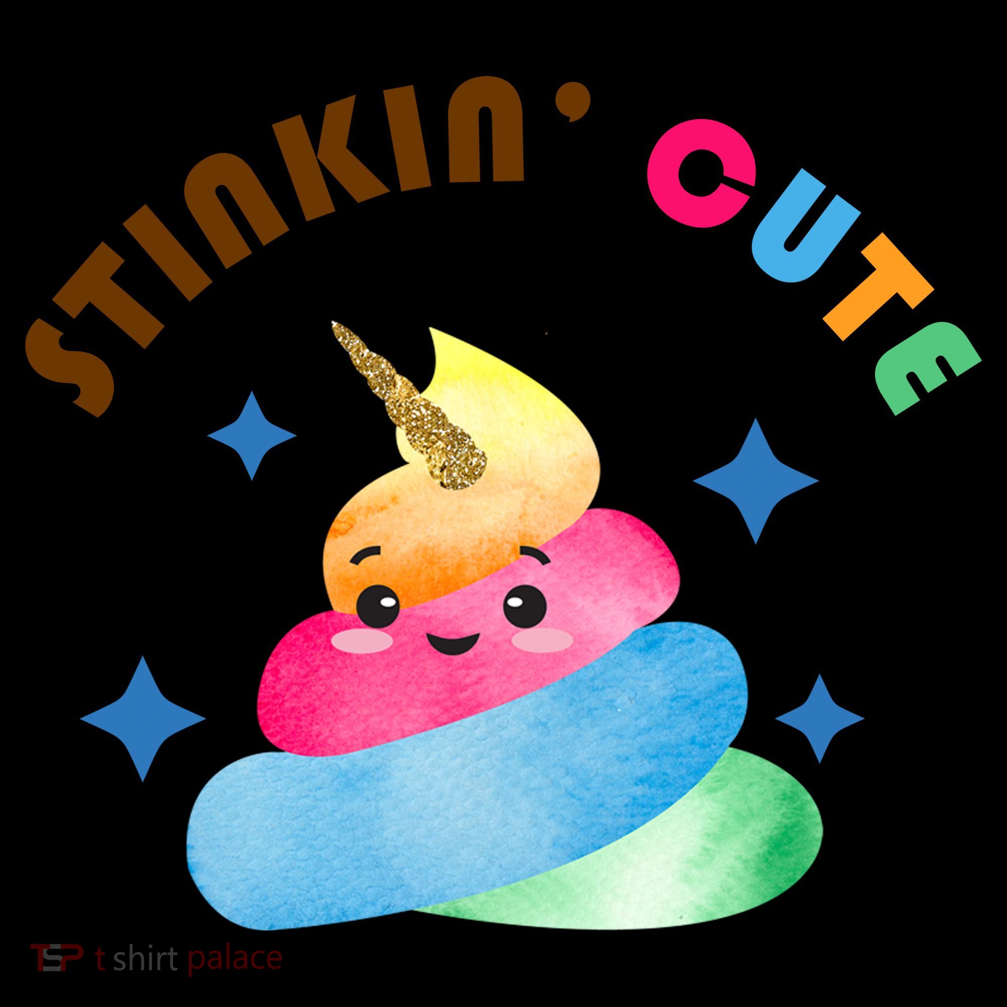 Stinkin Cute Rainbow Poop Unicorn Emoji Coffee Mug