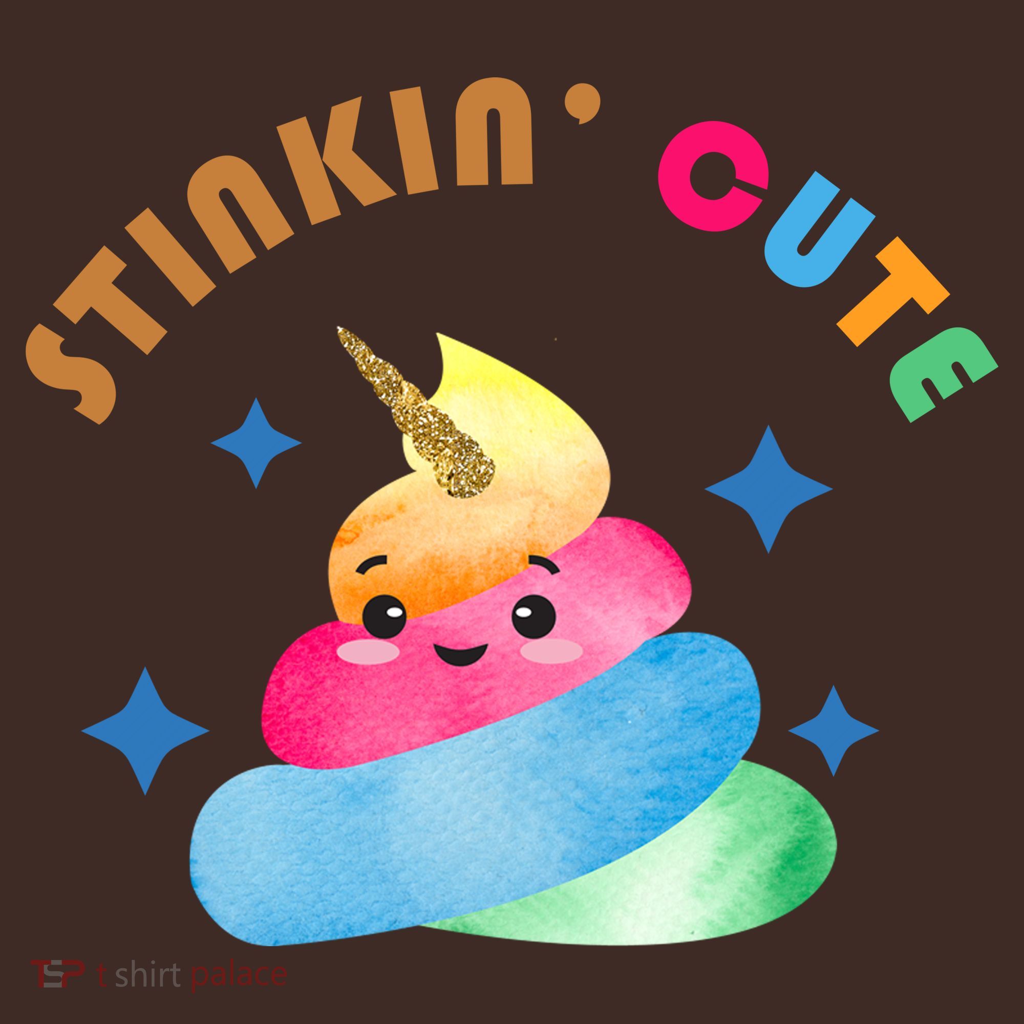 Stinkin Cute Rainbow Poop Unicorn Emoji Mousepad
