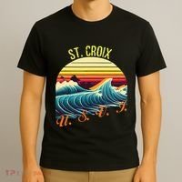 St. Croix Retro Surf Apparel & Beachwear St. Croix T-Shirt thumb 3
