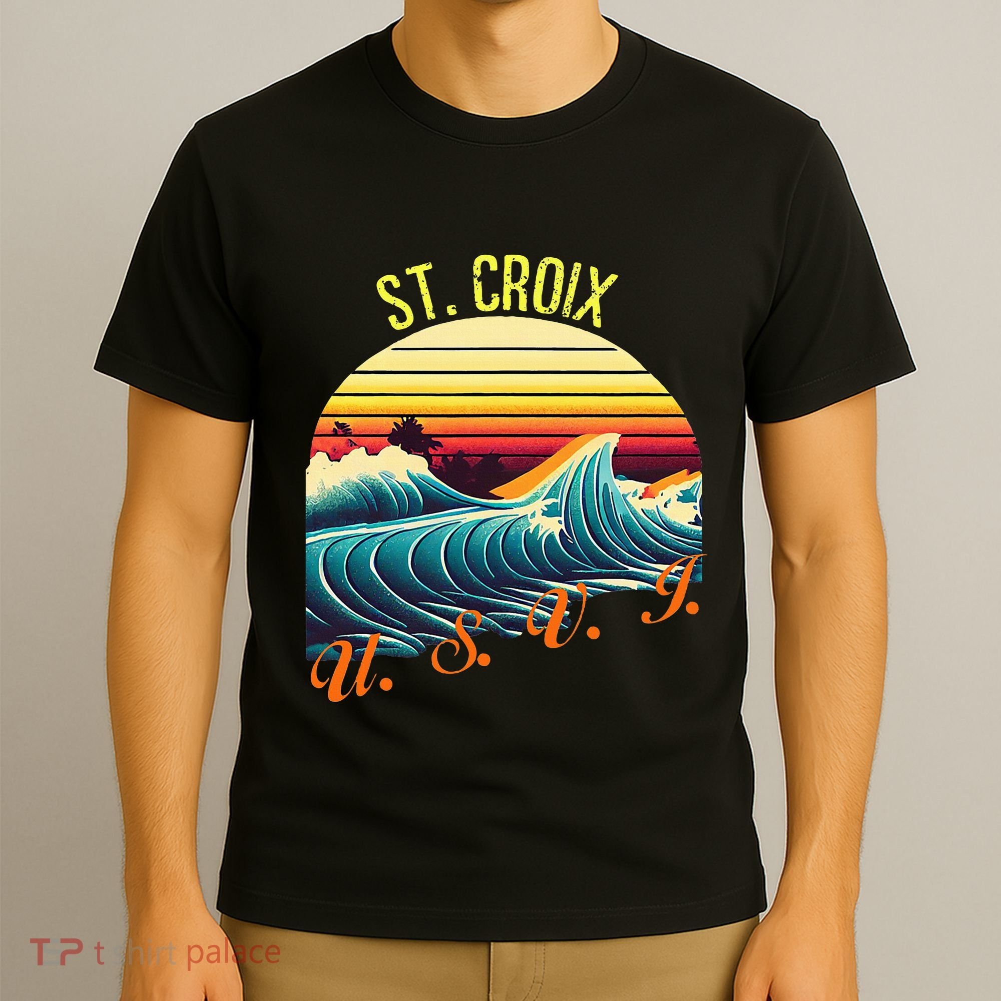 St. Croix Retro Surf Apparel & Beachwear St. Croix T-Shirt