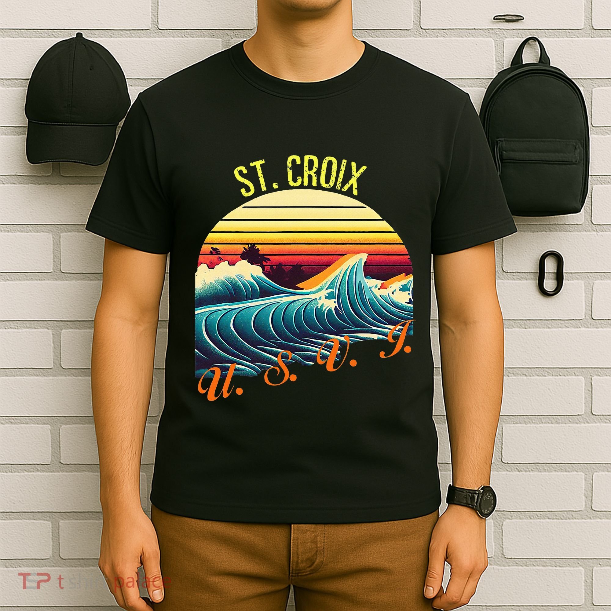 St. Croix Retro Surf Apparel & Beachwear St. Croix T-Shirt