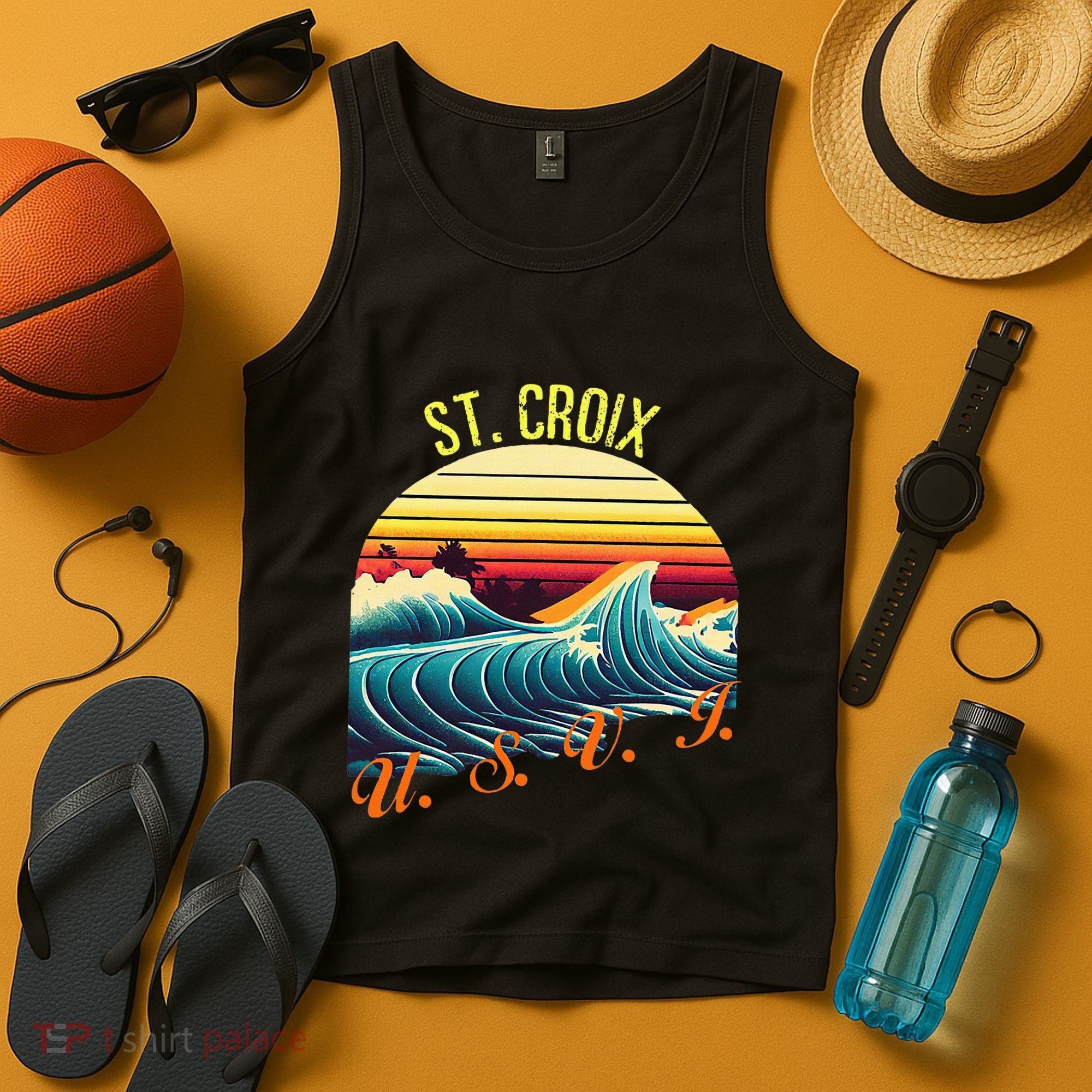 St. Croix Retro Surf Apparel & Beachwear St. Croix Tank Top