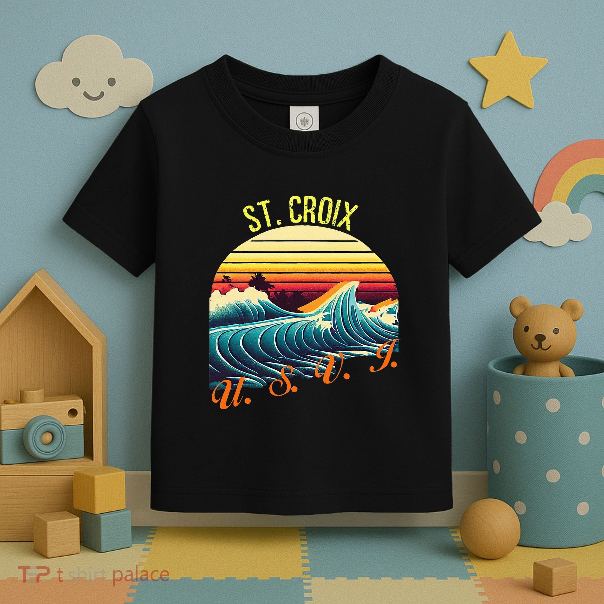 St. Croix Retro Surf Apparel & Beachwear St. Croix Toddler T-Shirt