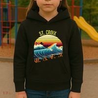 St. Croix Retro Surf Apparel & Beachwear St. Croix Kids Hoodie thumb 3