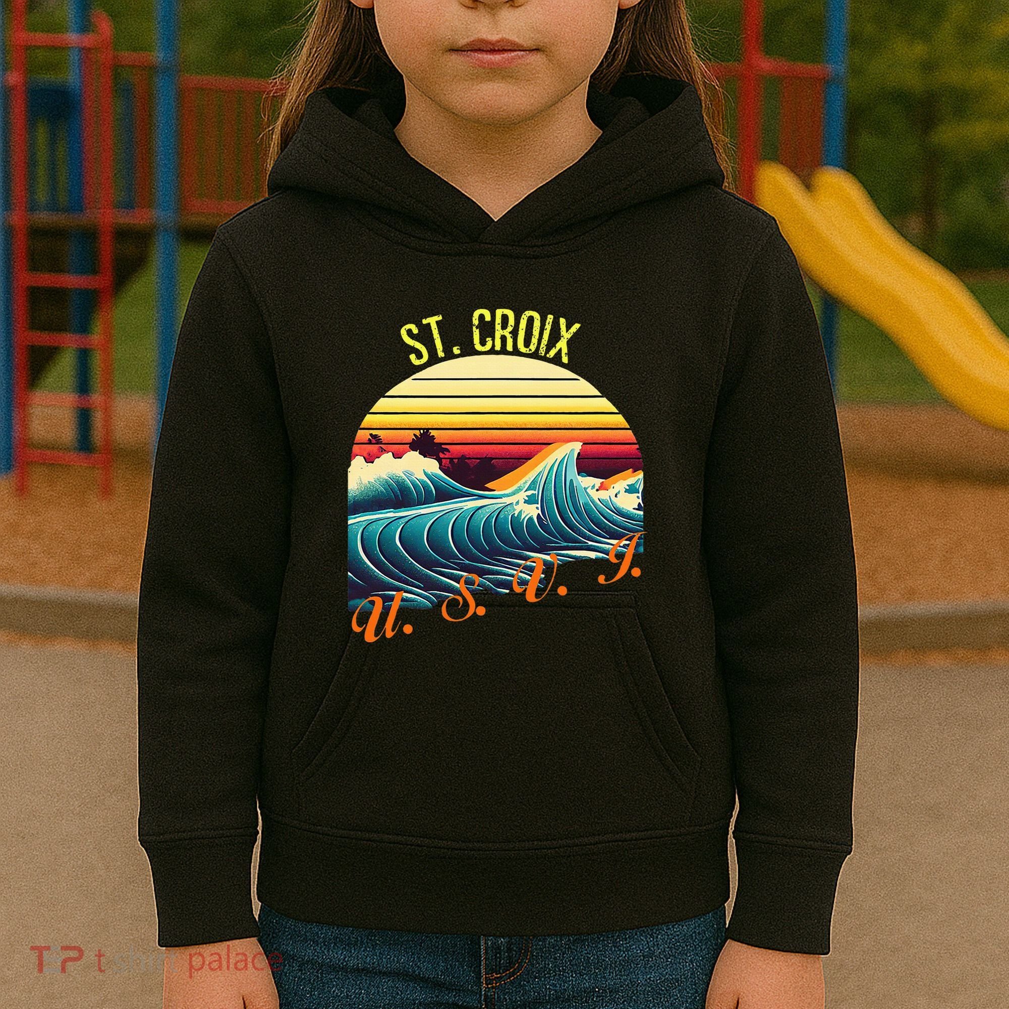 St. Croix Retro Surf Apparel & Beachwear St. Croix Kids Hoodie