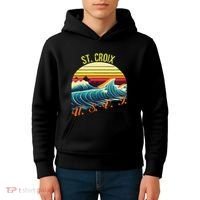 St. Croix Retro Surf Apparel & Beachwear St. Croix Kids Hoodie thumb 4