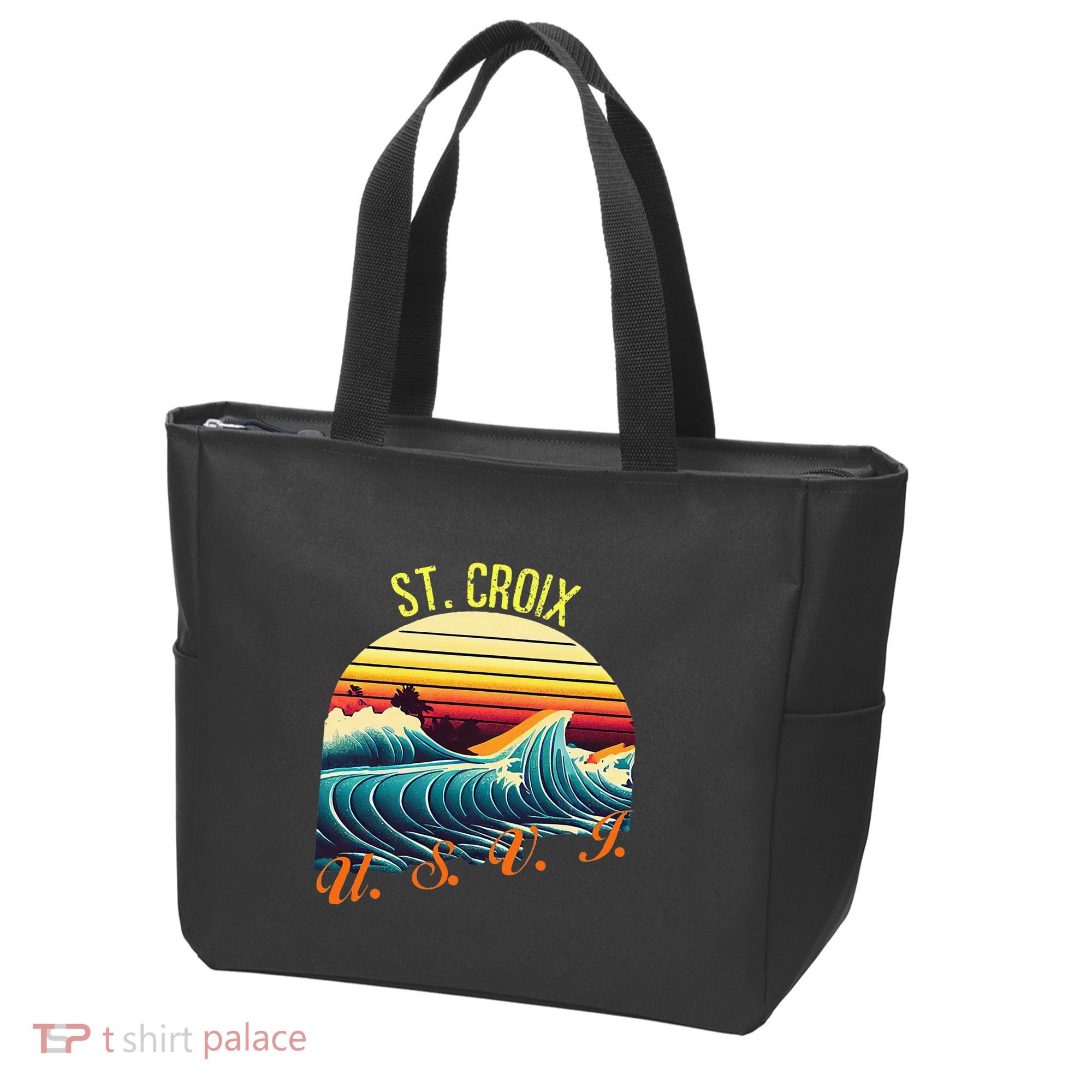 St. Croix Retro Surf Apparel & Beachwear St. Croix Tote Bag