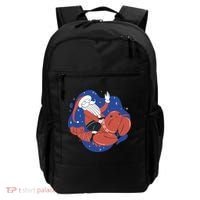 Santa Claus Riding Lobster Backpack thumb 0