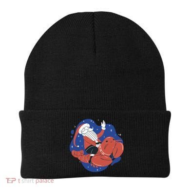 Santa Claus Riding Lobster Beanie