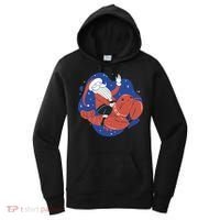 Santa Claus Riding Lobster Women's Hoodie thumb 0