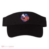 Santa Claus Riding Lobster Visor thumb 0