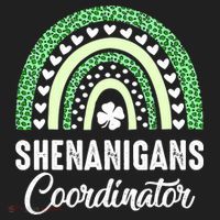Shenanigans Coordinator Rainbow St Patricks Day Teacher Gift Women's Sweatshirt thumb 2