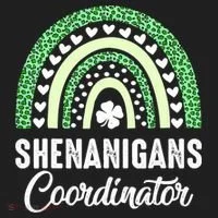 Shenanigans Coordinator Rainbow St Patricks Day Teacher Gift Women's Sweatshirt thumb 2