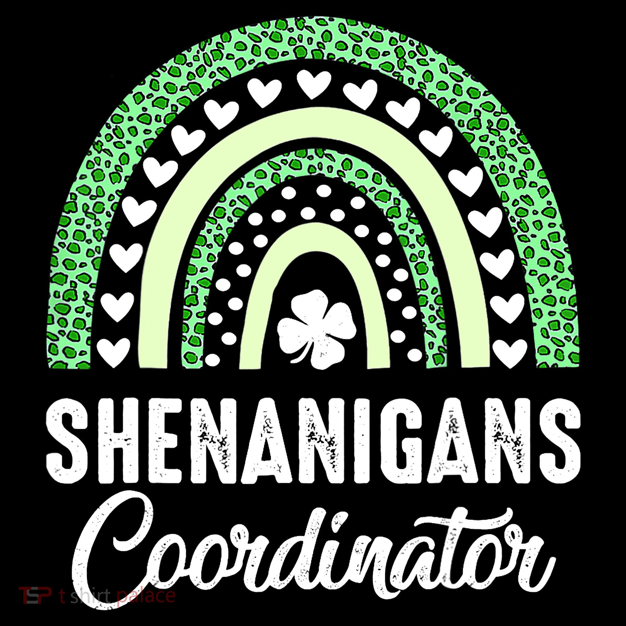 Shenanigans Coordinator Rainbow St Patricks Day Teacher Gift Apron
