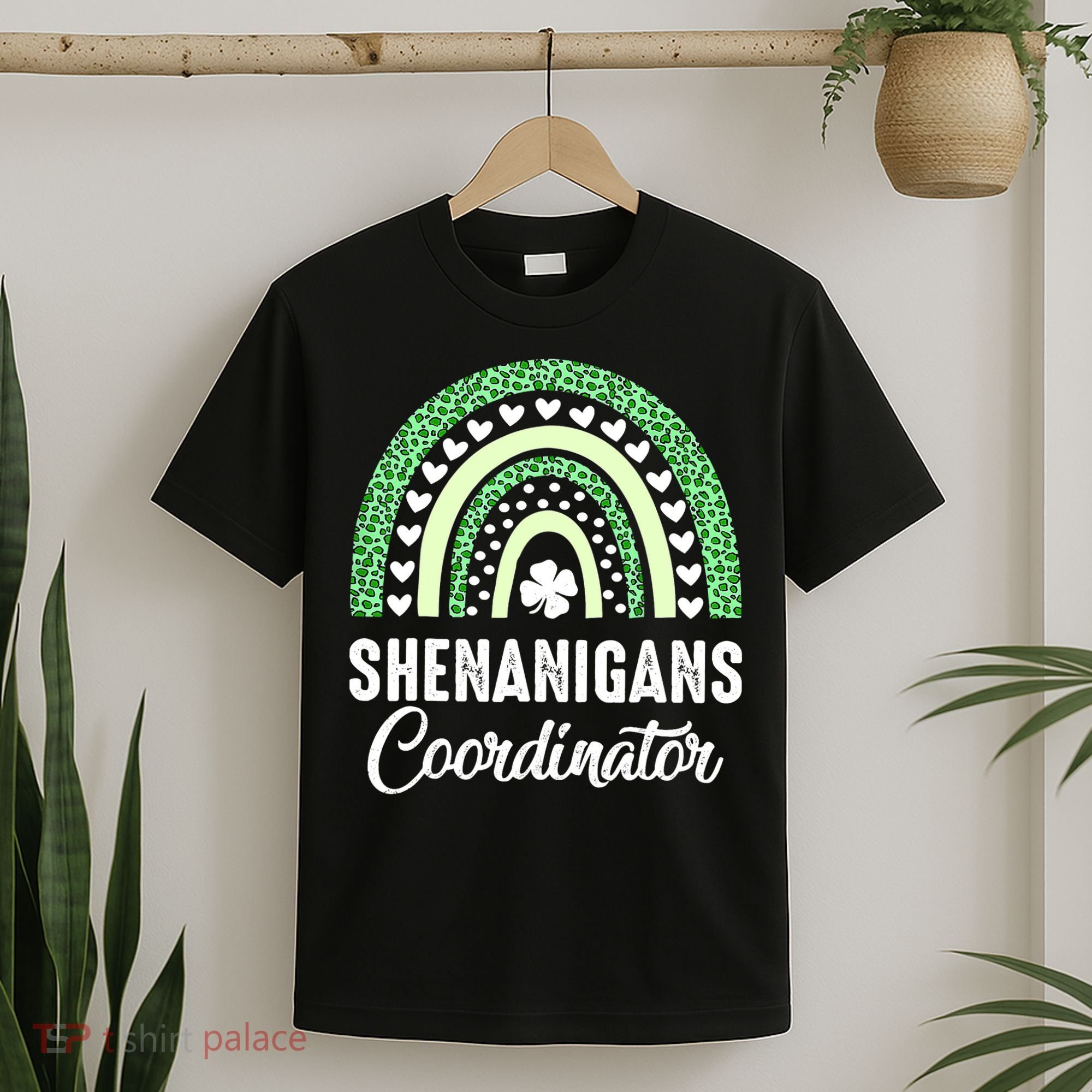 Shenanigans Coordinator Rainbow St Patricks Day Teacher Gift T-Shirt