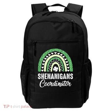 Shenanigans Coordinator Rainbow St Patricks Day Teacher Gift Backpack