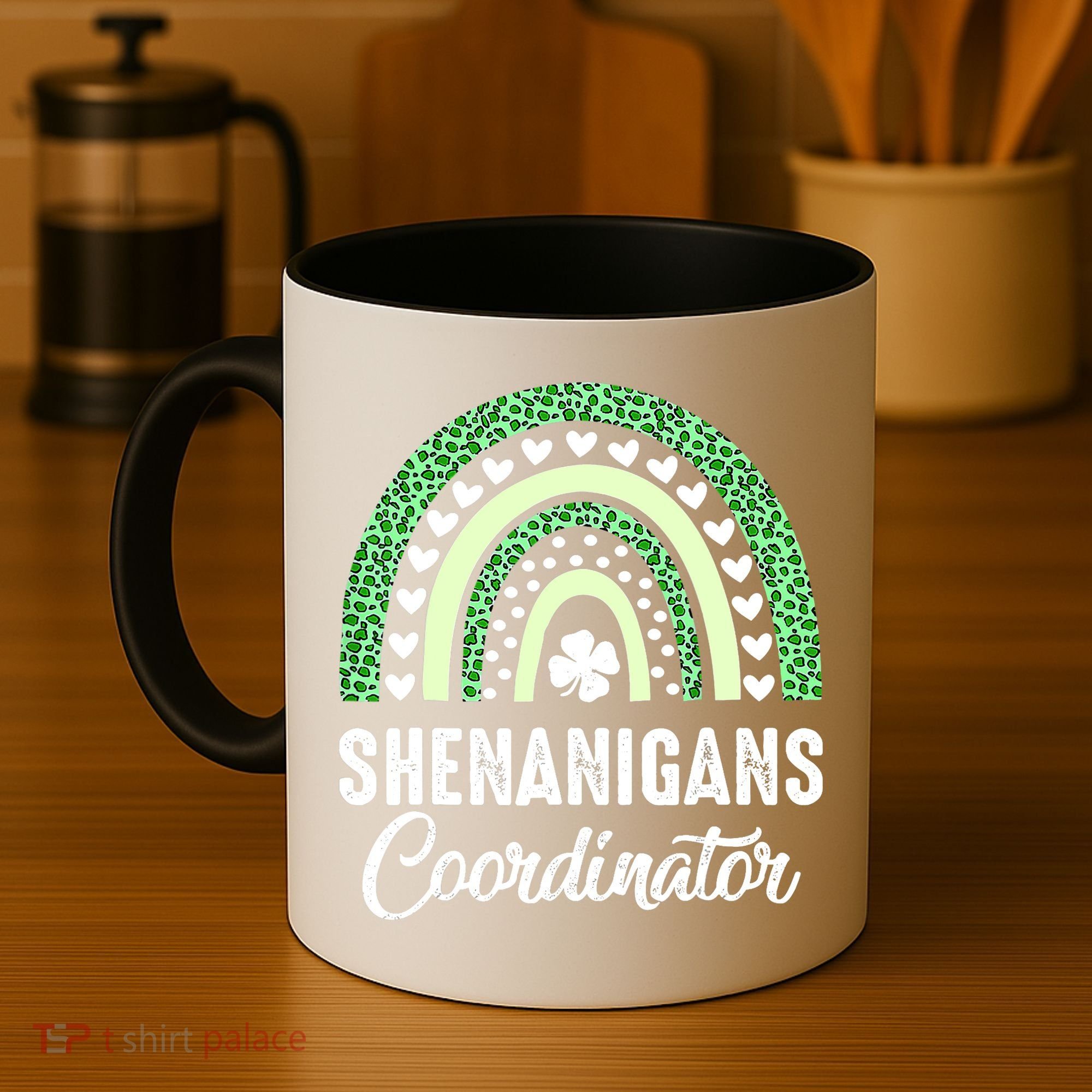 Shenanigans Coordinator Rainbow St Patricks Day Teacher Gift Coffee Mug