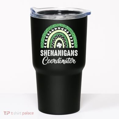 Shenanigans Coordinator Rainbow St Patricks Day Teacher Gift Tumbler