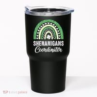 Shenanigans Coordinator Rainbow St Patricks Day Teacher Gift Tumbler thumb 0