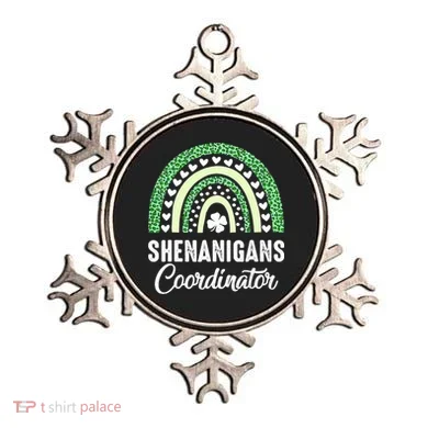 Shenanigans Coordinator Rainbow St Patricks Day Teacher Gift Ornament