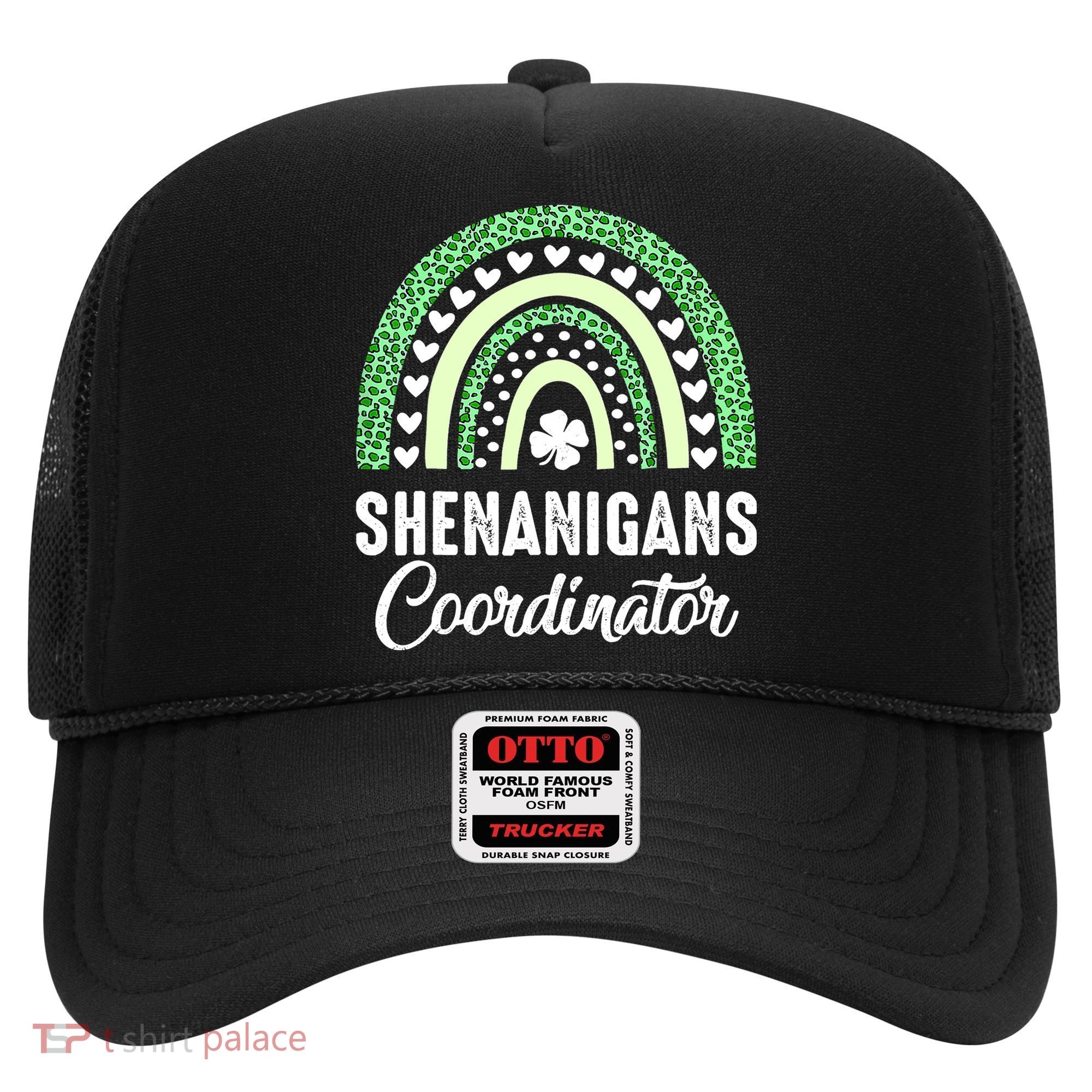 Shenanigans Coordinator Rainbow St Patricks Day Teacher Gift Hat