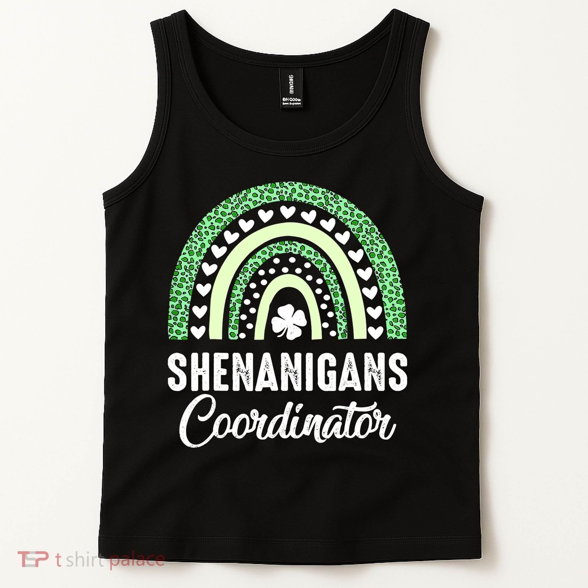 Shenanigans Coordinator Rainbow St Patricks Day Teacher Gift Tank Top