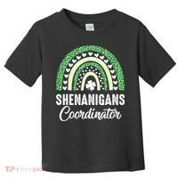 Shenanigans Coordinator Rainbow St Patricks Day Teacher Gift Toddler T-Shirt thumb 0