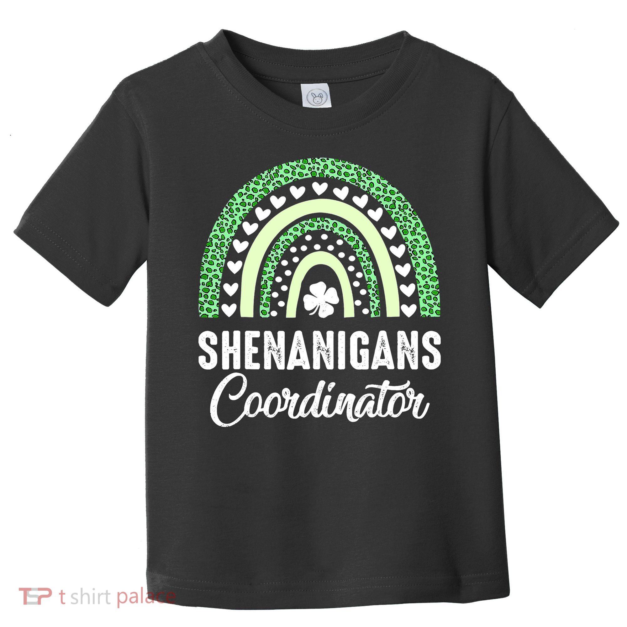 Shenanigans Coordinator Rainbow St Patricks Day Teacher Gift Toddler T-Shirt