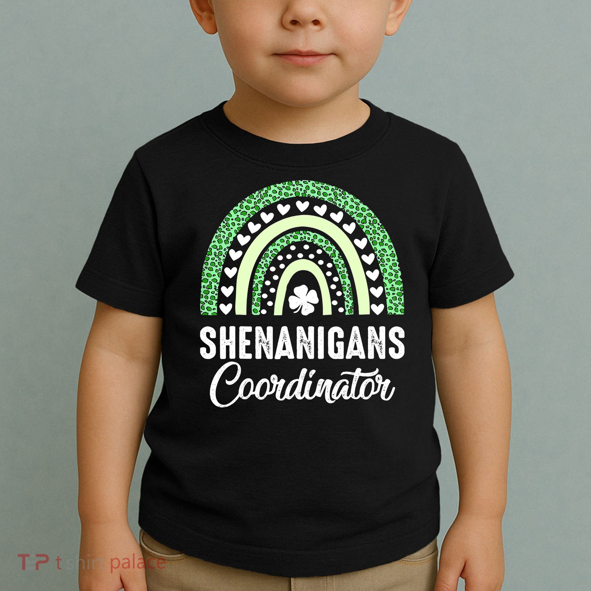 Shenanigans Coordinator Rainbow St Patricks Day Teacher Gift Toddler T-Shirt