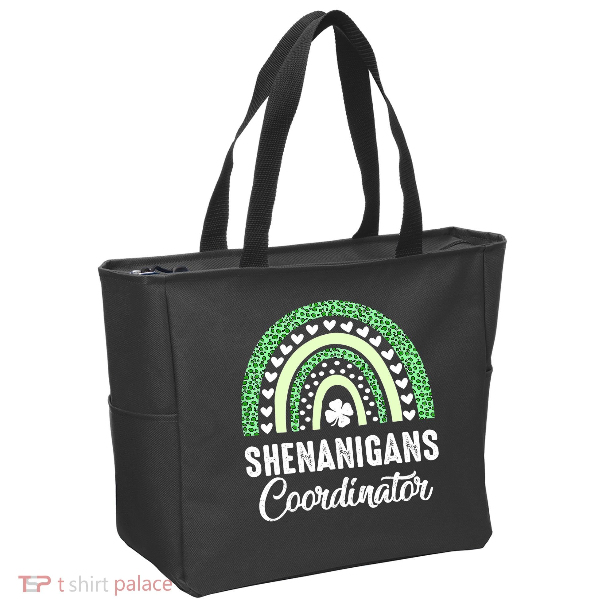 Shenanigans Coordinator Rainbow St Patricks Day Teacher Gift Tote Bag
