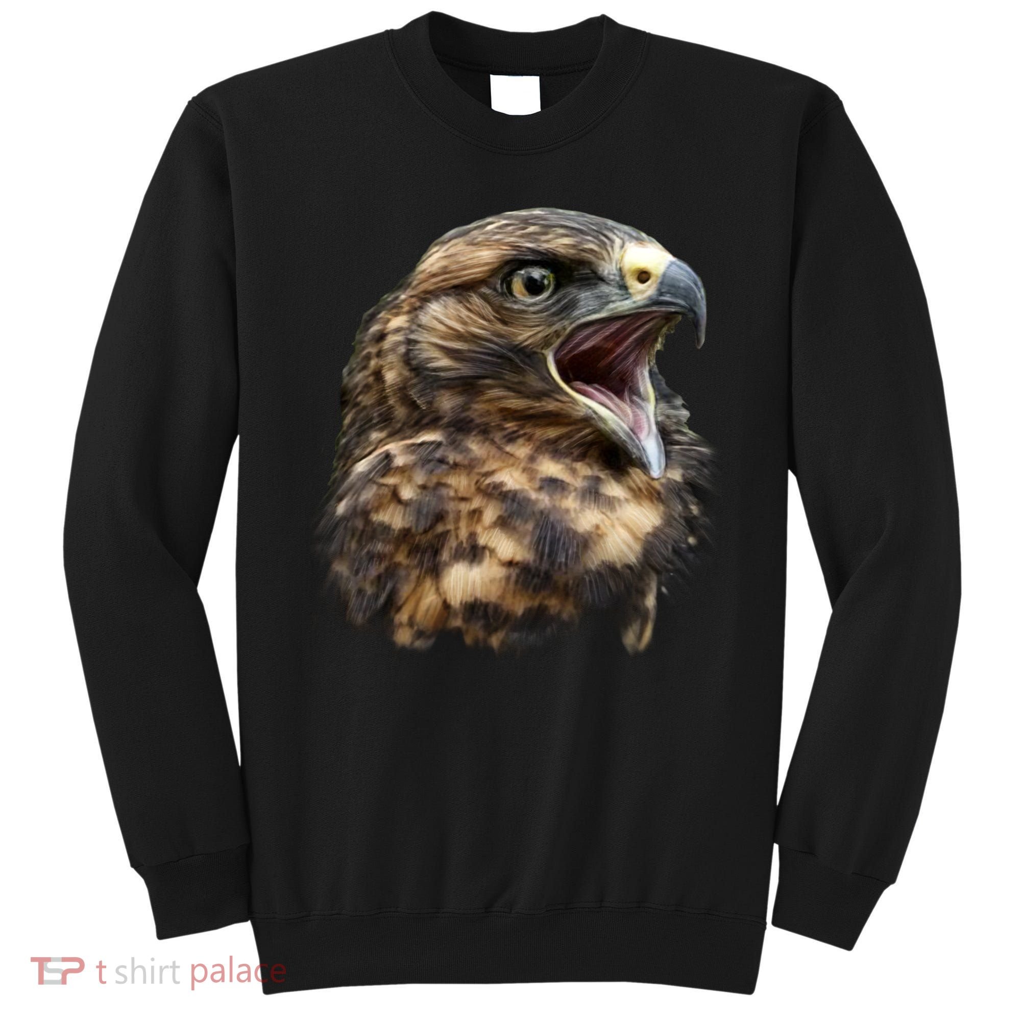 Screaming Hawk Wildlife Sweatshirt