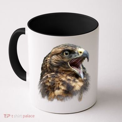 Screaming Hawk Wildlife Coffee Mug