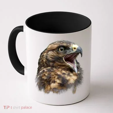 Screaming Hawk Wildlife Coffee Mug