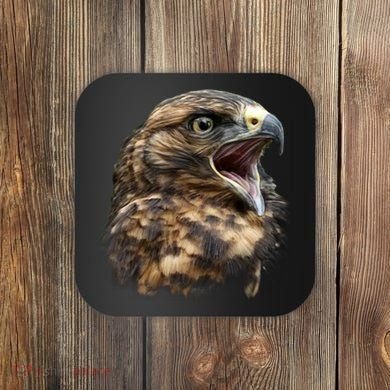 Screaming Hawk Wildlife Coaster