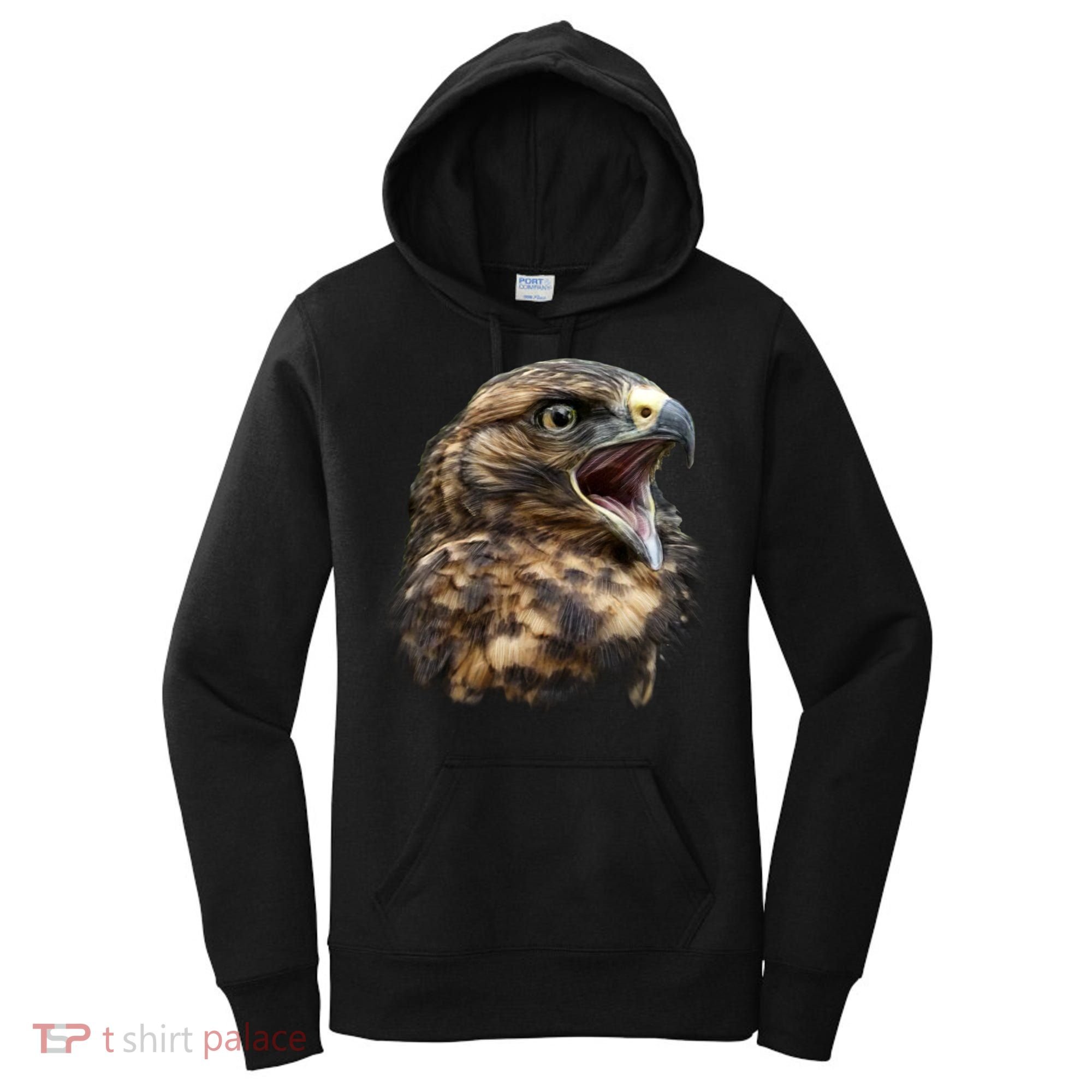 Screaming Hawk Wildlife Women's Hoodie