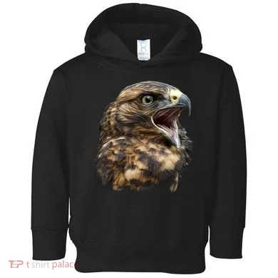 Screaming Hawk Wildlife Toddler Hoodie
