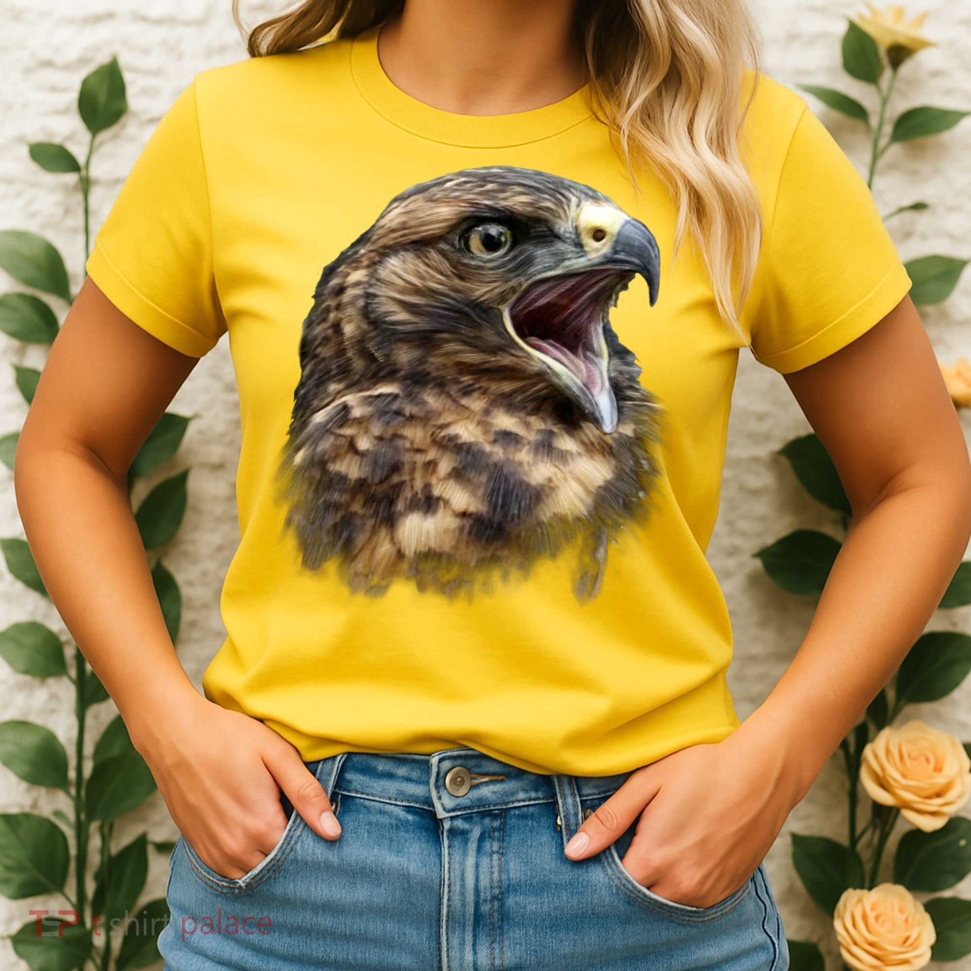 Screaming Hawk Wildlife Women's T-Shirt