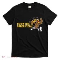 Screw This Order Pizza Turkey Running T-Shirt thumb 0