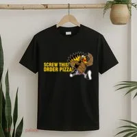 Screw This Order Pizza Turkey Running T-Shirt thumb 2