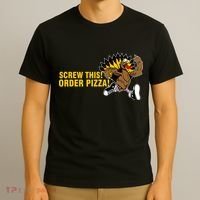 Screw This Order Pizza Turkey Running T-Shirt thumb 3