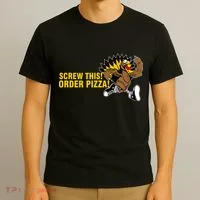 Screw This Order Pizza Turkey Running T-Shirt thumb 3