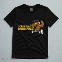 Screw This Order Pizza Turkey Running T-Shirt thumb 5