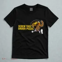 Screw This Order Pizza Turkey Running T-Shirt thumb 5