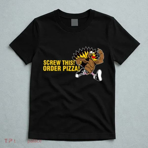 Screw This Order Pizza Turkey Running T-Shirt