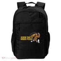 Screw This Order Pizza Turkey Running Backpack thumb 0