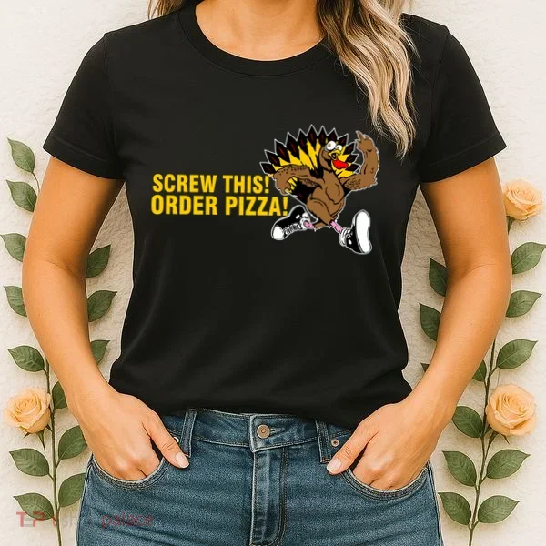 Screw This Order Pizza Turkey Running Women's T-Shirt